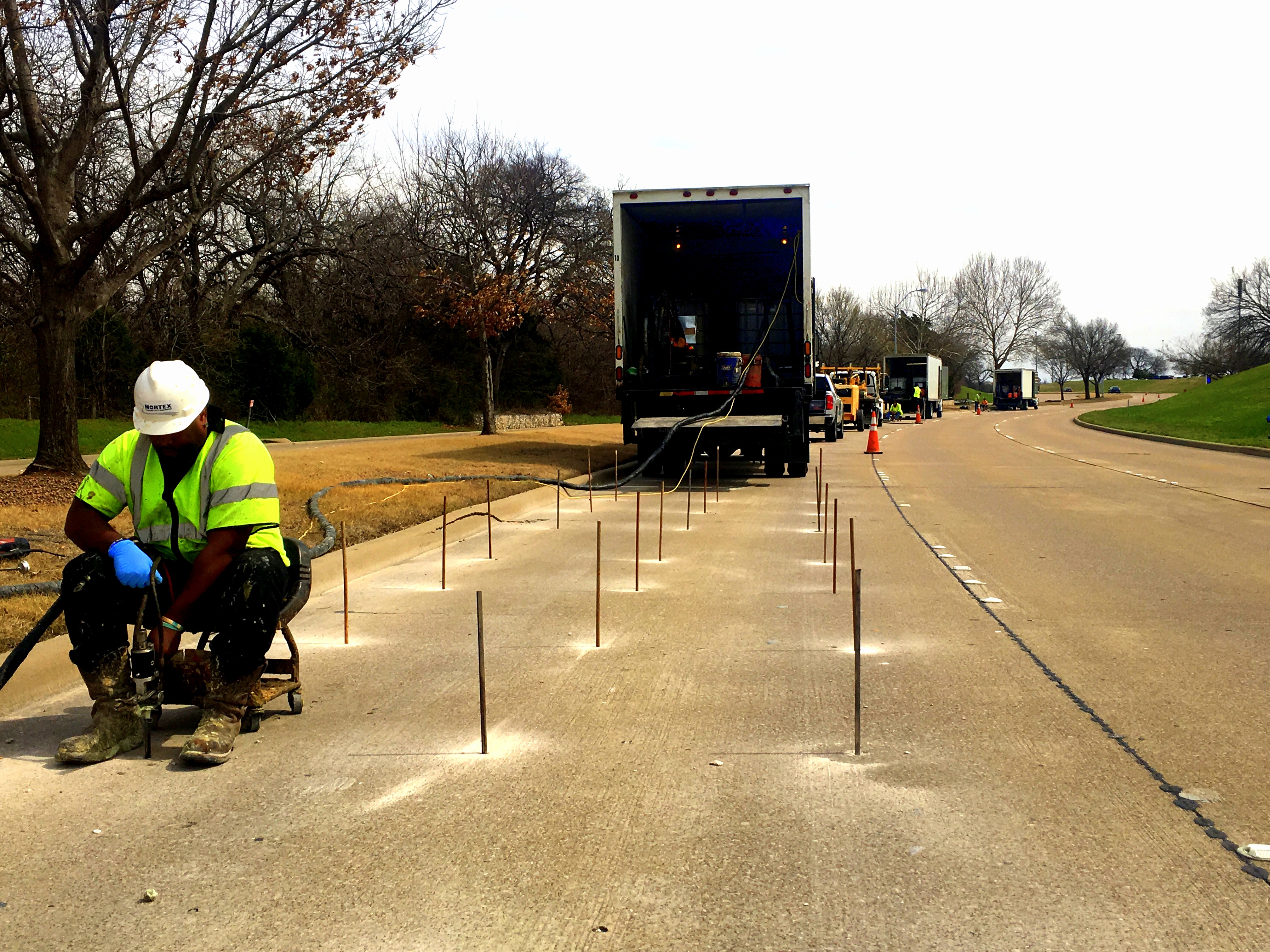 SOIL DENSIFICATION Nortex Concrete Lift and Stabilization Dallas Fort